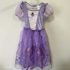 紫色 フリル付きドレス 110cm トイザラス