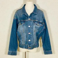 【美品】SENSE OF PLACE デニムジャケット Gジャン F 春服