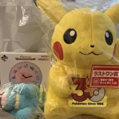 ポケモン一番くじ　ラストワン含む3点セットのサムネイル