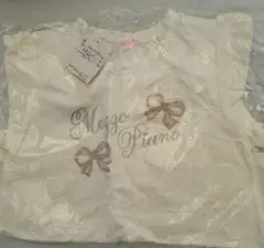 Mezzo Piano ホワイト Tシャツ 　130cm