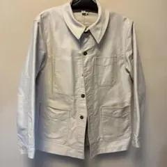 ホワイト カバーオール モールスキン