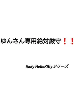 専用超希少♥RadyレインボーHelloKittyロンＴ最新作 新品未使用未開封