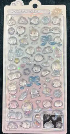 と*ん様 【新品未使用・正規品✨】 ボンボンドロップシール　シマエナガ