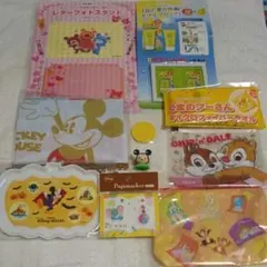 ディズニー お皿 ミッキー ランチクロス プーさん ポーチ 限定品 グッズセット