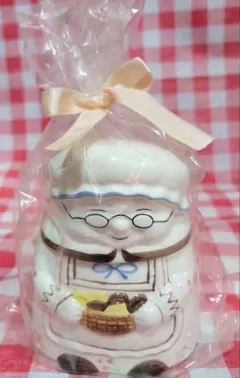 アントステラ　キャニスター アントステラおばさん】陶器ポット クッキージャー キャニスター