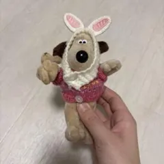 グルミット ぬいぐるみ キーホルダー うさぎ