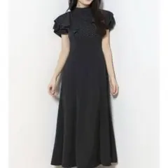 ·*·様 マーキュリーデュオ♡ シアーチェックラッフルドッキングワンピース