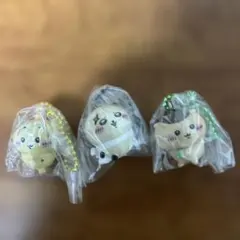 ちいかわマスコット付きビスケットフィギュア 3個セット