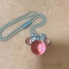 ディズニー 光るおもちゃミニー ペンダント