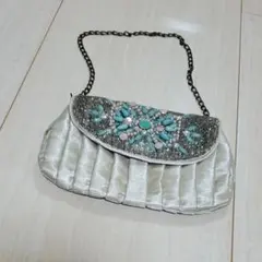 一回使用のみ。パーティーバッグ パール