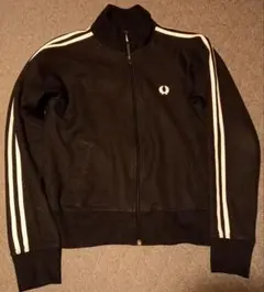 ポルトガル製　フレッドペリー　トラックジャケット　ブラック　黒