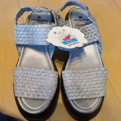 【未使用】GomuGomu シルバー サンダル