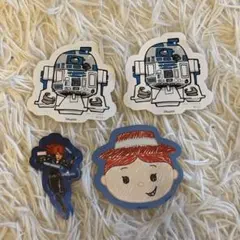 香港ディズニー ステッカー 4種