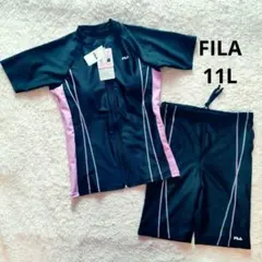 新品◆フィラ セパレート タンキニ 半袖 フィットネス水着 BPK 11号