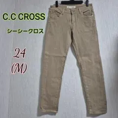 C.Cクロス│カジュアルパンツ│チノパン│ストレートパンツ│ベージュ│綿素材のサムネイル