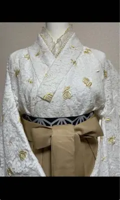 卒業式 袴セット レース着物 袴 10点セット 卒業式袴