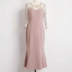 【tocco closet】マーメイドワンピース/オケージョン/ピンク