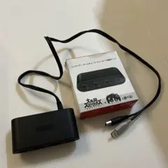 【美品、純正品】ニンテンドーゲームキューブコントローラー　GCコン　接続タップ