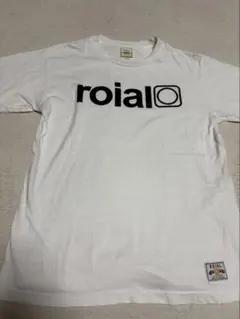 roial 로얄 로고 인쇄 반소매 티셔츠 화이트 L 서프