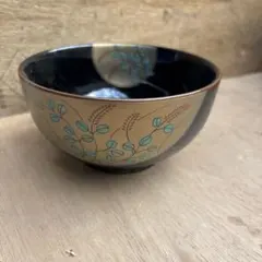 吾山窯 美濃焼 金彩汁椀5客 花尽くし ②