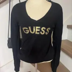 GUESS レディース 長袖 ニット ブラック S to Mのサムネイル