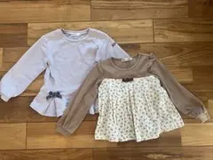 長袖カットソー・トレーナー 110cm 2点セット