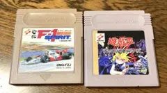 遊戯王 デュエルモンスターズ＆F-1スピリット 2本セット ゲームボーイソフト