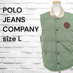 Ralph Lauren POLO JEANS CO.　ダウンベスト　L　カーキ