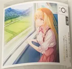 お隣の天使様 ラベル缶　椎名真昼　ステッカーのみ