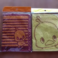 チキンラーメンひよこちゃん ジャガード織タオル2枚セット