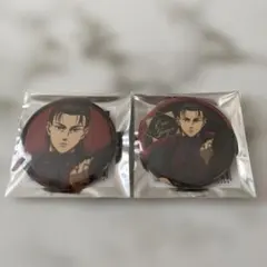 進撃の巨人 Dignified 缶バッジ エレン 2種