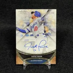 2017 Topps Tier One ジャスティンターナー 直筆サインカード
