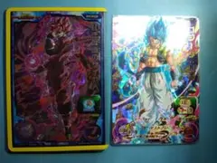 ドラゴンボールヒーローズ BM8-SEC3 紅き仮面のサイヤ人　ゴジータ付き