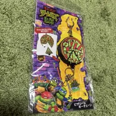 ミュータント・タートルズ ミュータント・パニック！ ピザリールキーチェーン