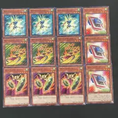 遊戯王　SR デッキパーツ　各3枚　b