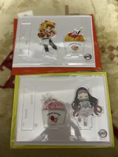 煉獄杏寿郎 竈門禰豆子 アクリルスタンド 鬼滅の刃　アイス