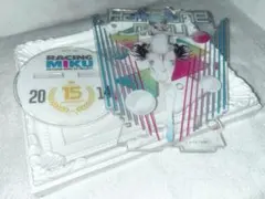 初音ミク レーシングミク 15周年 くじ アクリルスタンド 2014ver