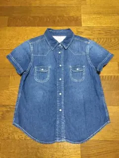 ［値下げしました]アース  ミュージック&エコロジー デニムシャツ