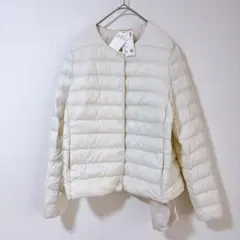 【新品】UNIQLO ユニクロ　パフテックコンパクトジャケット　ホワイト　S