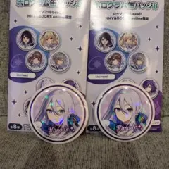 プロセカ ローソン コラボ ホログラム缶バッジ　宵崎奏 2個セット