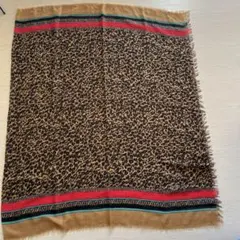 レオパード柄 ストール
