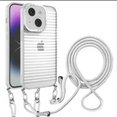 iPhone 14 Pro 用 ケース クリア ネック ショルダー スマホケース