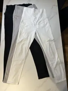 マタニティスキニーパンツ　ストレッチパンツ　妊婦服