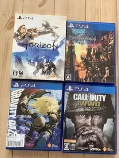 PS4 ゲームソフト 4本セット