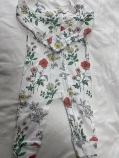 花柄ロンパース 6-12ヶ月用