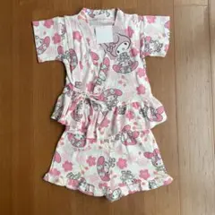 マイメロ　マイメロディ　サンリオ　甚平　80