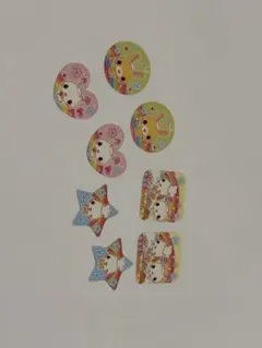 【平成女児】【当時物】フレークシール