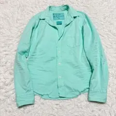 Frank&Eileen BARRY シャツ 長袖 シワ加工 ダメージ加工 XSのサムネイル