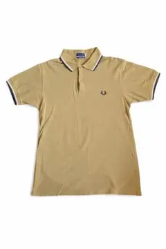 フレッドペリー ベージュ ポロシャツ