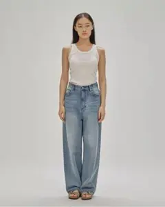 CLANE SECOND DENIM PANTS アイスブルー サイズ1 - メルカリ